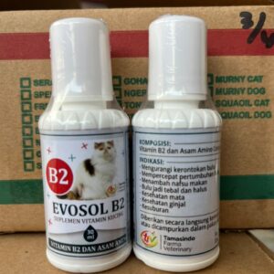 Evosol B2 suplemen vitamin B buat kucing