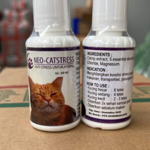 Neo-CatStress Drop 30ml, Anti Stress Kucing