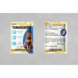 Tamaskadiks 10 gr obat luka tabur untuk kucing