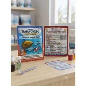 TAMA FORCE-G ULTIMATE IKAN 25GRAM, Probiotik Ikan Tawar