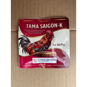 TAMA SAIGON-K 10 CAPS, Mengobati Luka Dalam Pada Ayam